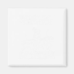 Ski Skiing Drinking Chance Beer Wine Alcohol Funny Magnet