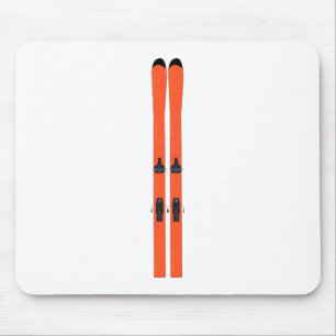 Ski Skiing Mouse Mat