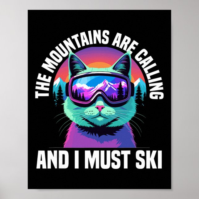 Ski Skiing Winter Sport _3  Poster (Front)
