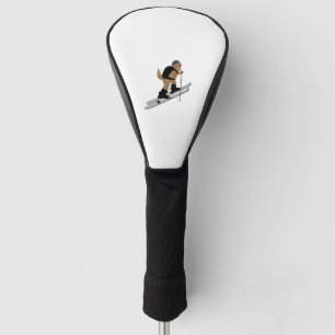 ski skitouring dog golf head cover