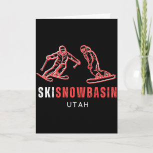 Ski snowbasin utah skiing snowboarding resort card
