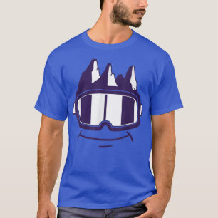 Ski Snowboard Goggle Snow Skiing Snowboarding Spor T-Shirt