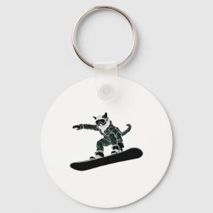 Ski Snowboard Goggles Funny Skiing Snowboarding Ca Key Ring