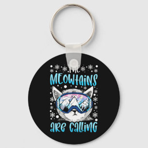 Ski Snowboard Goggles Funny Skiing Snowboarding Ca Key Ring