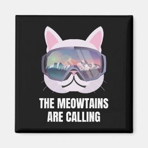 Ski Snowboard Goggles Funny Skiing Snowboarding Magnet