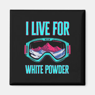 Ski Snowboard Goggles Vintage 80s 90s Skiing Retro Magnet