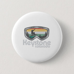 Ski Snowboard Mountain Snow Skiing Shirts 6 Cm Round Badge