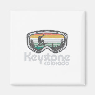 Ski Snowboard Mountain Snow Skiing Shirts  Magnet
