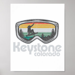 Ski Snowboard Mountain Snow Skiing Shirts Poster