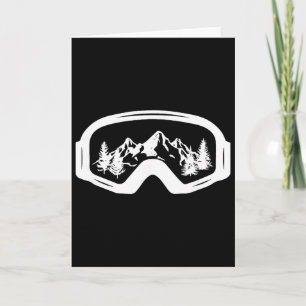 Ski Snowboard Ski Goggles Snow Winter Sports Skiin Card