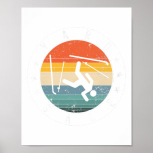 Ski Snowboard Yard Sale Skiing Snow Mountain Winte Poster