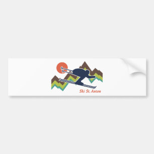 Ski St. Anton Bumper Sticker