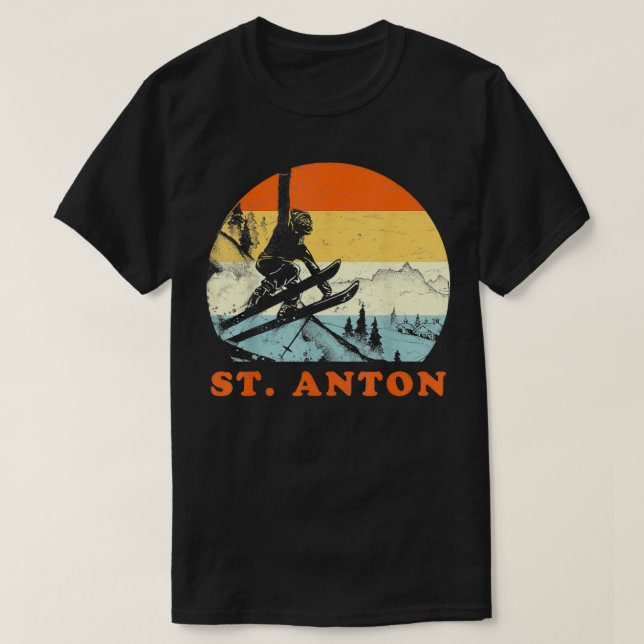 Ski St T-Shirt (Design Front)