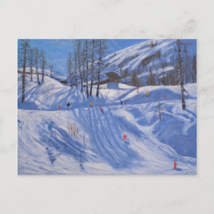 Ski station Tignes 2009 Postcard