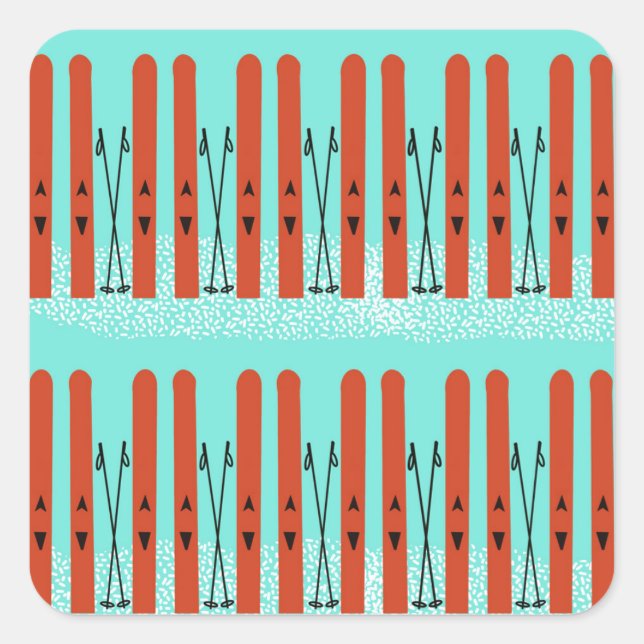 Ski sticker (Front)