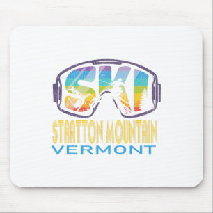 Ski Stratton Mountain Vermont Skiing Vacation  Mouse Mat