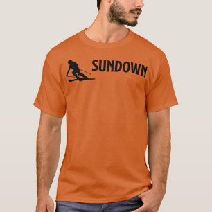 Ski Sundown Sundown Mountain Resort CT Skiing T-Shirt