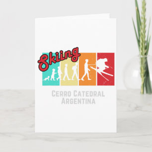 Ski T Cerro Catedral Argentina For Men And Women S Card