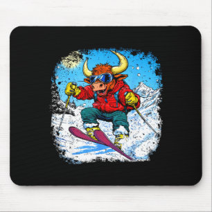 Ski taurus mouse mat