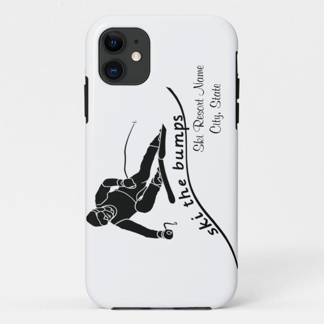 Ski The Bumps Case-Mate iPhone Case (Back)