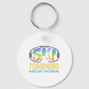 Ski Toggenburg New York Skiing Vacation Key Ring