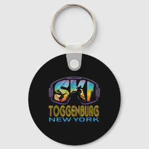 Ski Toggenburg New York Skiing Vacation Key Ring