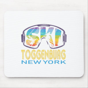 Ski Toggenburg New York Skiing Vacation Mouse Mat