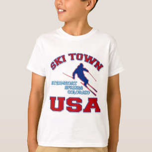 Ski Town USA, Steamboat Springs, Colorado T-Shirt