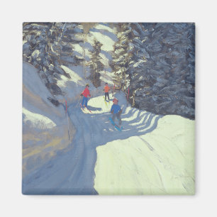 Ski Trail Lofer 2004 Magnet