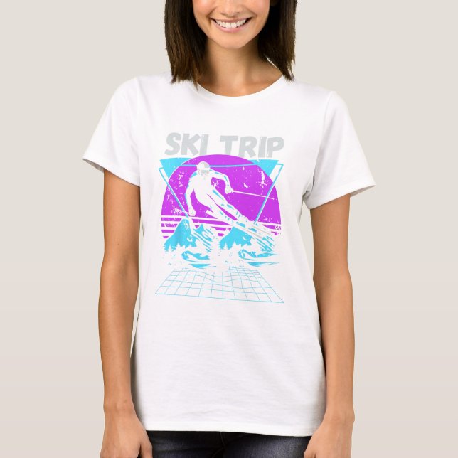 Ski Trip 2025 - Matching Family Snow Skiing Vacati T-Shirt (Front)