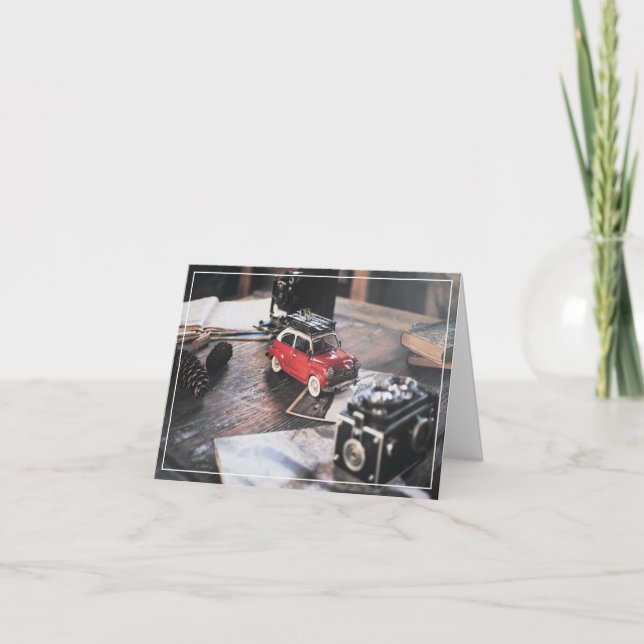 Ski Trip For Christmas Card (Front)