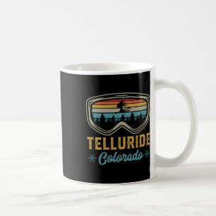 Ski Trip To Telluride Colorado 70s Style Mountain Coffee Mug