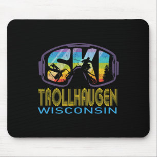 Ski Trollhaugen Wisconsin Skiing Vacation _1 Mouse Mat