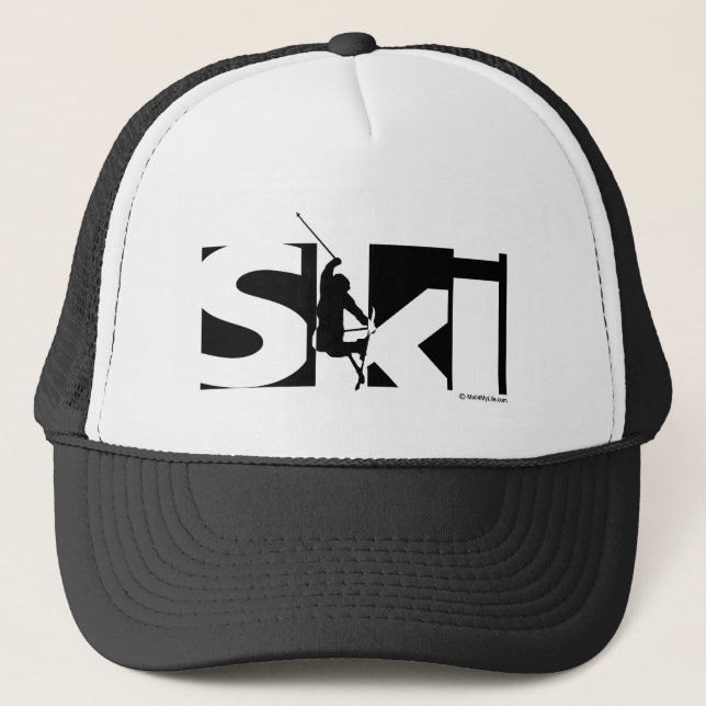 Ski Trucker Hat (Front)
