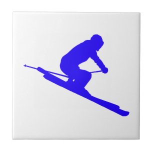 SKI TRUE BLUE TILE