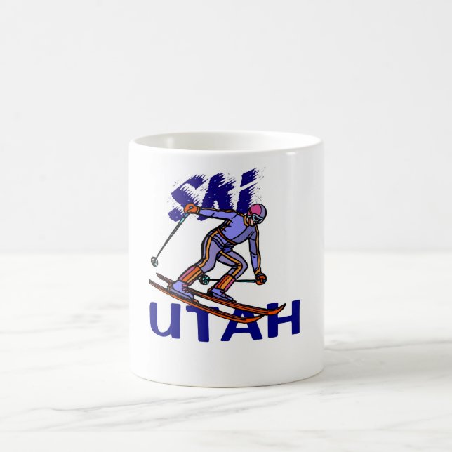 Ski Utah Coffee Mug (Center)