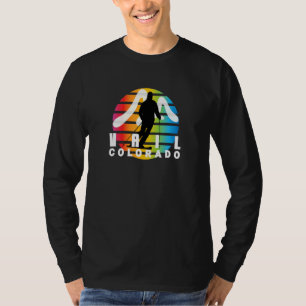 Ski Vail Colorado Retro Vintage Sun Cool Vail Co C T-Shirt