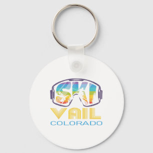 Ski Vail Colorado Skiing Vacation  Key Ring