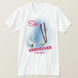 Ski Vancouver Canada T-Shirt