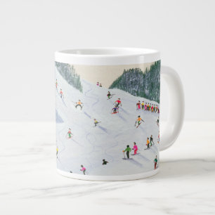 Ski-vening 1995 large coffee mug