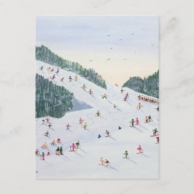 Ski-vening 1995 postcard (Front)