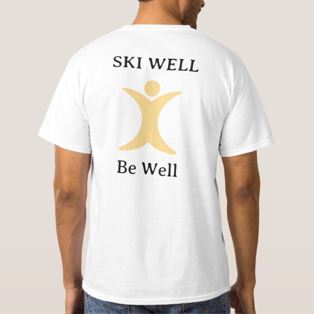 SKI Well Be Well T-Shirt (Back)