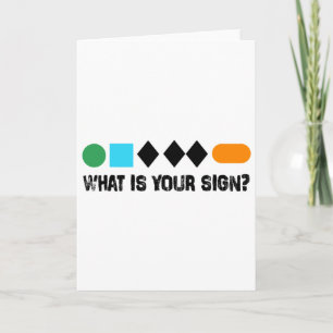 Ski What Is Your Sign Funny Skier Men Snowboard Sk Card