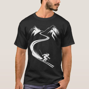 Ski Winter Sport Skier T-Shirt