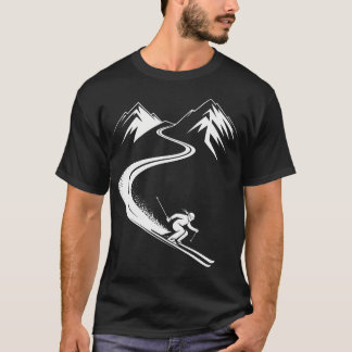 Ski Winter Sport Skier T-Shirt