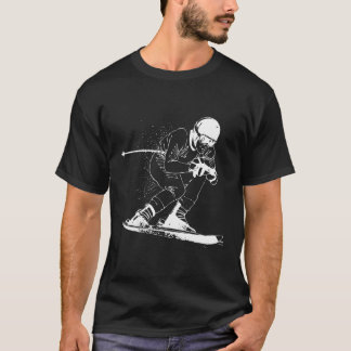 Ski Winter Sport Skiing Gift For Men Women T-Shirt