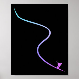 Ski Winter Sports Skiing Skier Poster