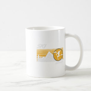 Ski Zermatt Switzerland Retro Skiing Tee Coffee Mug