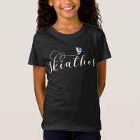 Skiathos Flag In Heart, Greece T-Shirt
