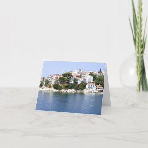 Skiathos Island, Greece Blank Note Card